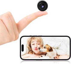 Spy Hidden Wireless WiFi Cell Phone Remote Security Camera 1080P HD Home Office  - £53.96 GBP