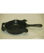 Griswold Cast Iron Skillet Ash Tray with Matchbook Holder 570 Round Erie... - £31.74 GBP