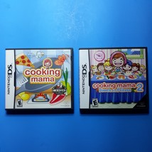 NintendoDS Cooking Mama AND Cooking Mama 2 -- Cards, Manuals, Cases - FR... - $24.00