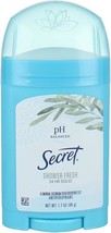 Secret Anti-Perspirant Deodorant Solid Shower Fresh - 1.7 oz - Buy Packs and Sav - £20.14 GBP