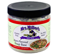 Mrs. Miller&#39;s Gluten Free Ham Flavored Soup Base, 12 oz. Jars - £20.15 GBP+