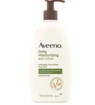 Aveeno Daily Moisturizing Lotion with Oat for Dry Skin Fragrance-Free 18... - £37.47 GBP