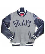 NLBM Negro Leagues Heritage Wool Baseball Jacket Homestead Grays - £137.48 GBP