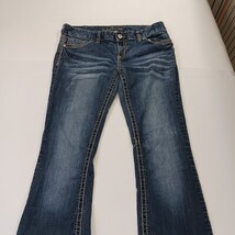 Maurices RN#51783 Women's Blue Cotton Blend Bootcut Denim Jeans Sz 11/12 (34×32) image 14