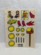 Vintage 1970s Limpygraph 1 Diecut Sheet Dolls Birds Plates Turtle Truck - $38.69 CAD