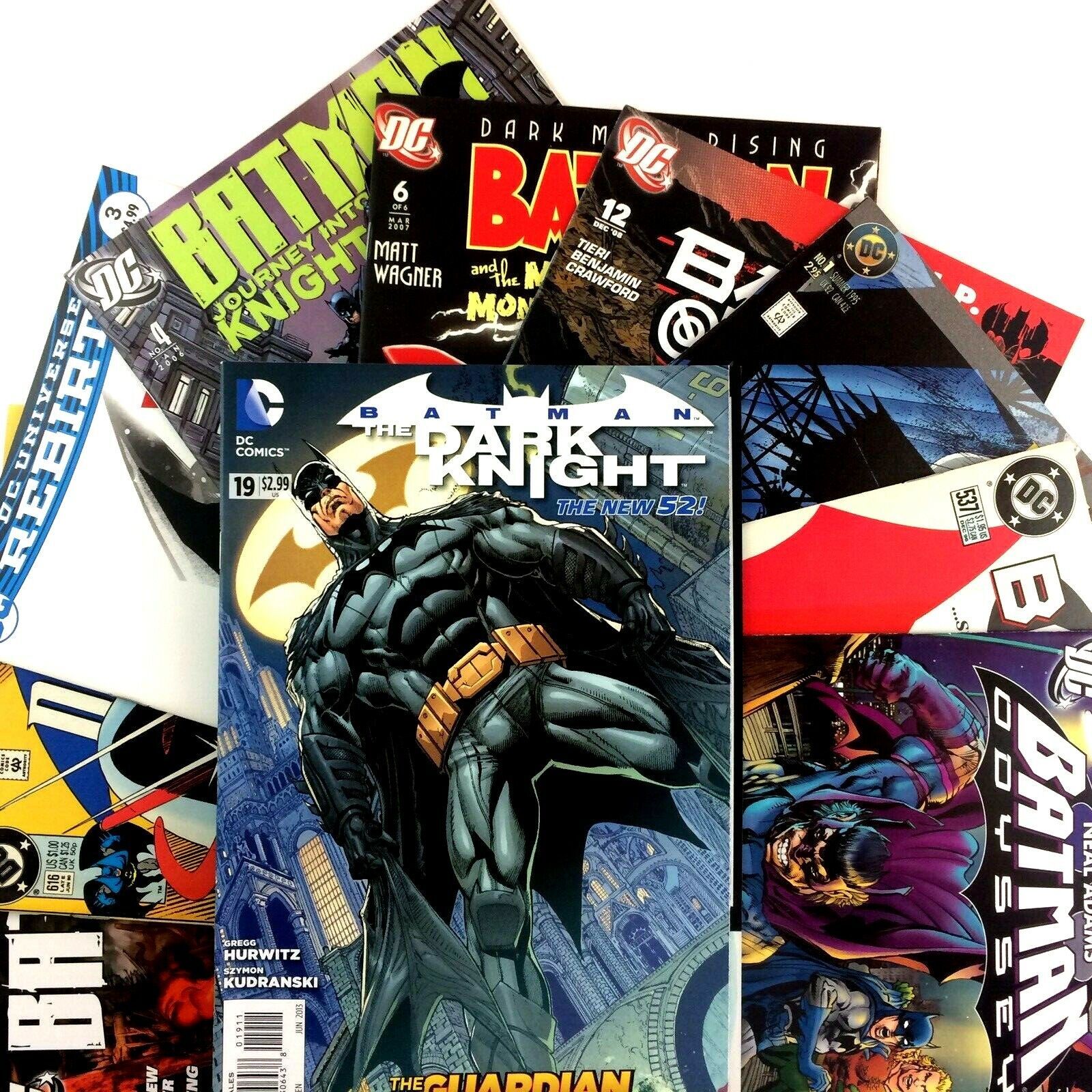 Batman 10 Comic Book Lot DC Chronicles #1 Mad Monk Dark Knight Detective Comics - £23.67 GBP