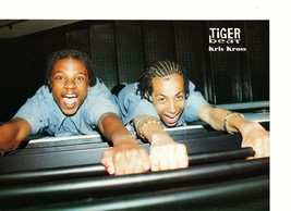 Kris Kross teen magazine pinup clipping 90&#39;s roller coaster Tiger Beat - $3.50