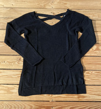 hippie rose NWT Women’s cross back sweater Size S black B11 - £10.66 GBP