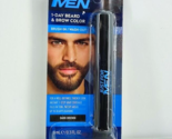 Just for Men 1-Day Beard &amp; Brow Temporary Color Brush-in Wash-out Dark B... - £12.52 GBP