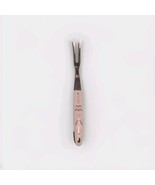 FLINT USA Stainless Carving Fork Serving Meay Deco Handle 12&quot; Flower Vin... - $221.94 MXN