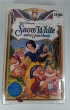 Snow White and the Seven Dwarfs Sealed Disney VHS Tape Masterpiece Collection - £9.38 GBP