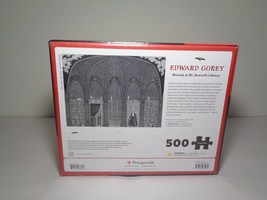 Dracula In Dr. Seward&#39;s Library Edward Gorey New Jigsaw Puzzle 500 Pieces - £38.01 GBP