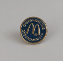 McDonald's Outstanding Dependability McDonald's Employee Lapel Hat Pin - $7.28