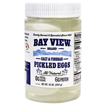 Pickled Eggs Pack of 12 Shatter Proof Jars Bar Tavern Food - $79.95