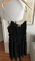 Zara Little Bow Coquette Y2K 90’s Black  Cute Mini Dress Size M - $27.94