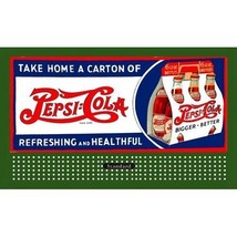 Billboard Take Home A Carton Of PEPSI-COLA Insert Fits Lionel Trains 310 Holder - £4.71 GBP