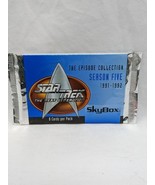 Skybox Star Trek The Next Generation Season Five Trading Card Pack - €5,32 EUR