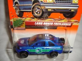Matchbox #64 Of 100 Great Outdoors Series Blue And Green Land Rover Freelander &quot; - £8.47 GBP