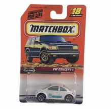 1998 Matchbox Mattel Wheels VW Concept 1 Toy Car Vintage Toy - $312.92 MXN