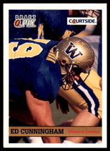 1992 Courtside Draft Pix #58 Ed Cunningham Washington Huskies - £1.58 GBP