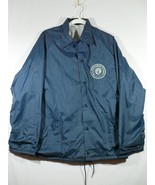 Vintage Windjammer Jacket Mens L Blue United Steelworkers of America Uni... - £71.71 GBP