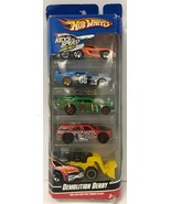 Hot Wheels 2009 DEMOLITION DERBY Pack: Jack Hammer Tow Jam Wheel Loader ... - £14.30 GBP