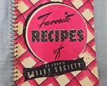 Favorite Recipes of St. John&#39;s Rosary Society 75th Jubilee Edition 16th ... - £15.04 GBP