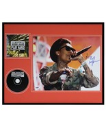 Wiz Khalifa Signed Framed 16x20 Work Hard Play Hard CD &amp; Photo Display P... - £194.17 GBP