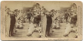 Stereoview Marines Ready to Join Dewey 1898 Mare Island CA Strohmeyer &amp; ... - £11.73 GBP