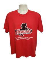 Dominican College Chargers Adult Large Red TShirt - £15.27 GBP