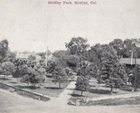 Gridley Park Landscape View Gridley Park CA California DB Postcard - $6.88