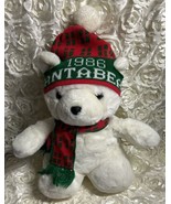 1986 Santa Bear - Dayton Hudson - With Hat &amp; Scarf  - Vintage - $33.78 CAD