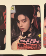 SUNGCHAN RIIZE Special Photocard Mini Album &#39;RIIZING&#39;_Kpop - $4.16 CAD