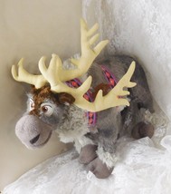 Disney Pixar Frozen Character Sven Reindeer Plush Doll Toy 16&quot;  Embroide... - £14.65 GBP