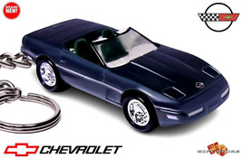HTF RARE KEYCHAIN GREEN CHEVY CORVETTE C4 CONVERTIBLE CUSTOMGREAT GIFT - $1,238.51 MXN