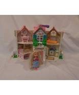 Sweet Streets Country Cottage Play Set Dollhouse Accessories  Doll Fishe... - $11.92