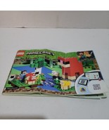LEGO Minecraft (21153) The Wool Farm Instruction Manual Only - $75.07 MXN