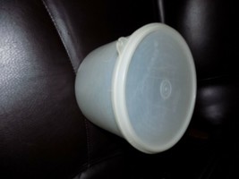 Tupperware 265-9 Sheer Stacking Canister  with Seal # 228-24 EUC - $29.44