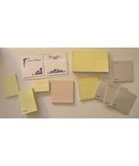 Sticky Notepads Variety Notes Assortment, Set of 12, Vintage - $8.36 CAD