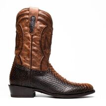 KANSAS Genuine Snake Skin Cowboy Boot from the Western Collection Lisboa image 2