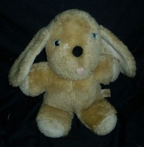 Vintage 1983 Commonwealth Musical Wind Up Tan Puppy Dog Stuffed Animal Plush Toy - $33.25