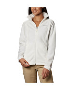 Columbia Benton Springs Full Zip Fleece Jacket White 137211 Size Medium - $47.86 CAD