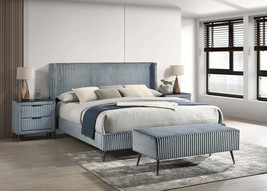 Black 3 Piece Bedroom Set: London Armoire & 2 Salento Nightstands - $637.99 Black 3 Piece Bedroom Set: London Armoire & 2 Salento Nightstands - $637.99