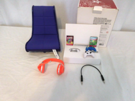 American Girl  Xbox Console Remote Dance Bloks Game Chair Headphones Aux... - £44.57 GBP