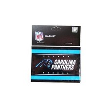 CAROLINA PANTHERS GEO MAGNET RETANGLE SIZE: 3.5&quot; BY 2.5&quot; NEW - £6.29 GBP