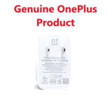 OnePlus OEM 18W Fast Charger (White) - Warp Charge Compatible (2.0A) WC018A51KX - £6.76 GBP