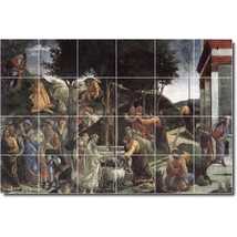 Sandro Botticelli Religious Painting Ceramic Tile Mural P00694 - £188.79 GBP+