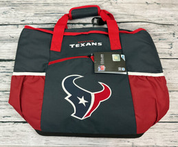 Houston Texans Nfl Rawlings 30 Can Insulated Cooler Tote Bag Backpack Tailgate - $44.54