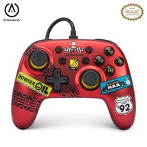 PowerA Wired Nano Controller for Nintendo Switch - Mario Kart: Racer Red - £13.69 GBP