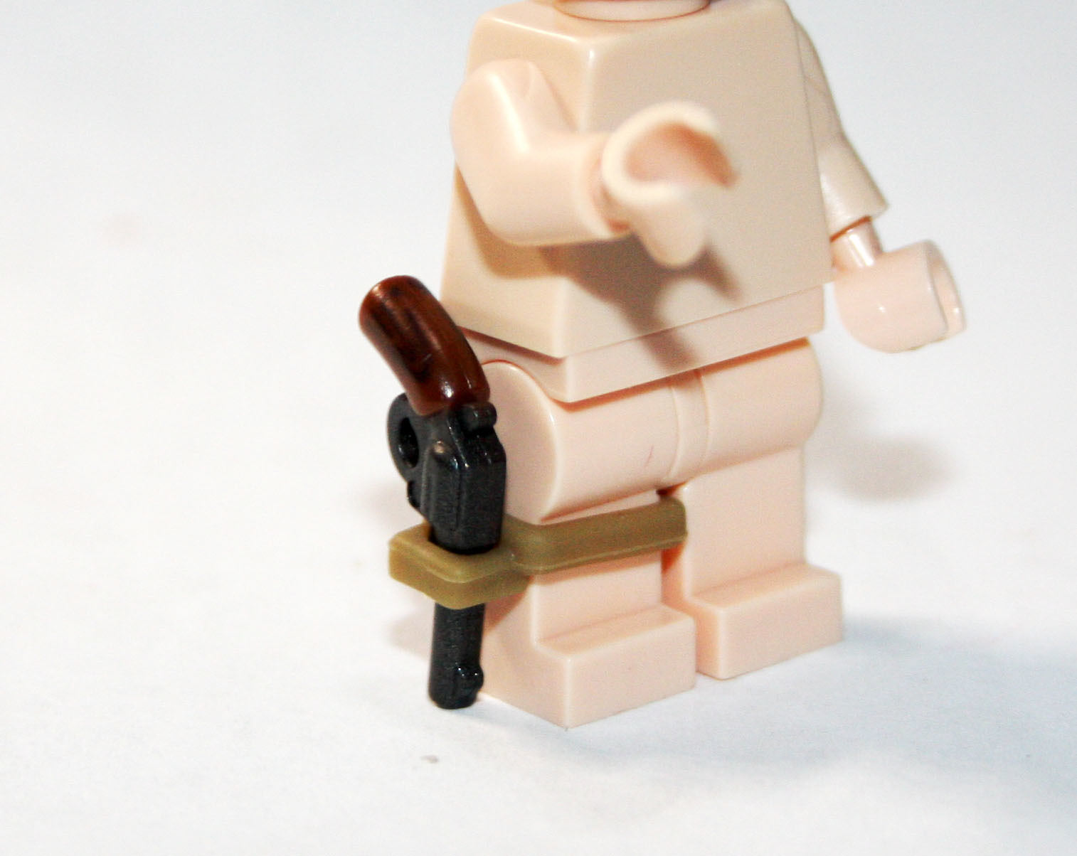 HG Side Drop Holster For Weapon Gun Bricks Minifigures - $0.95